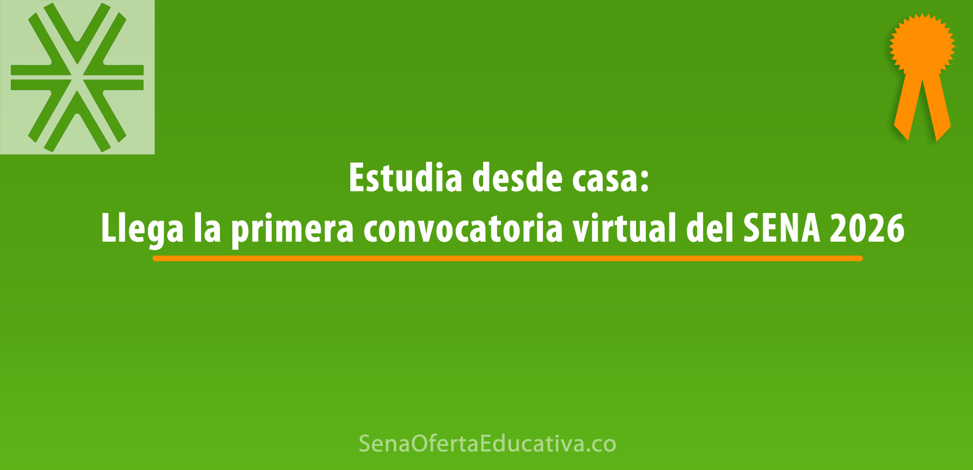 Estudia desde casa: Llega la primera convocatoria virtual del SENA con pago incluido